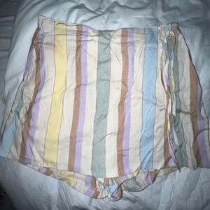 NWT ONLY linen wrap skort size M